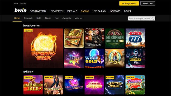 bwin Casino Vorschau